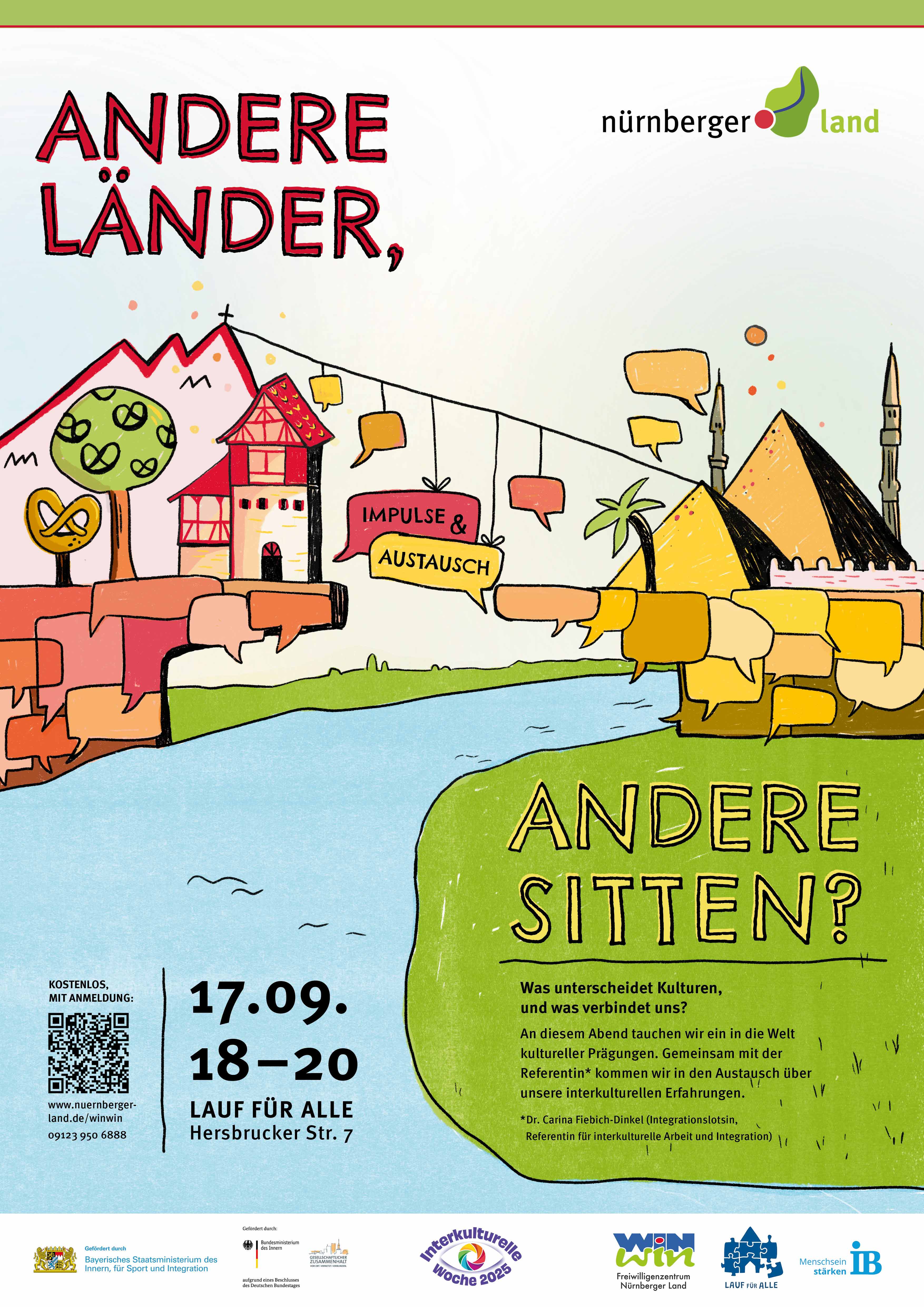 Andere Länder, andere Sitten? – Plakat- & Flyerdesign